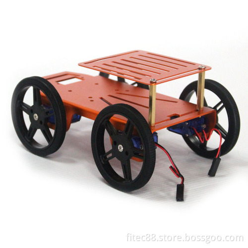 FEETECH 4WD Mini Robot Mobile Platform Kit FT-MC-003